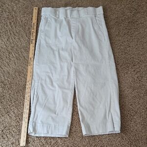 Gloria Vanderbilt Cream Wide Leg Pants